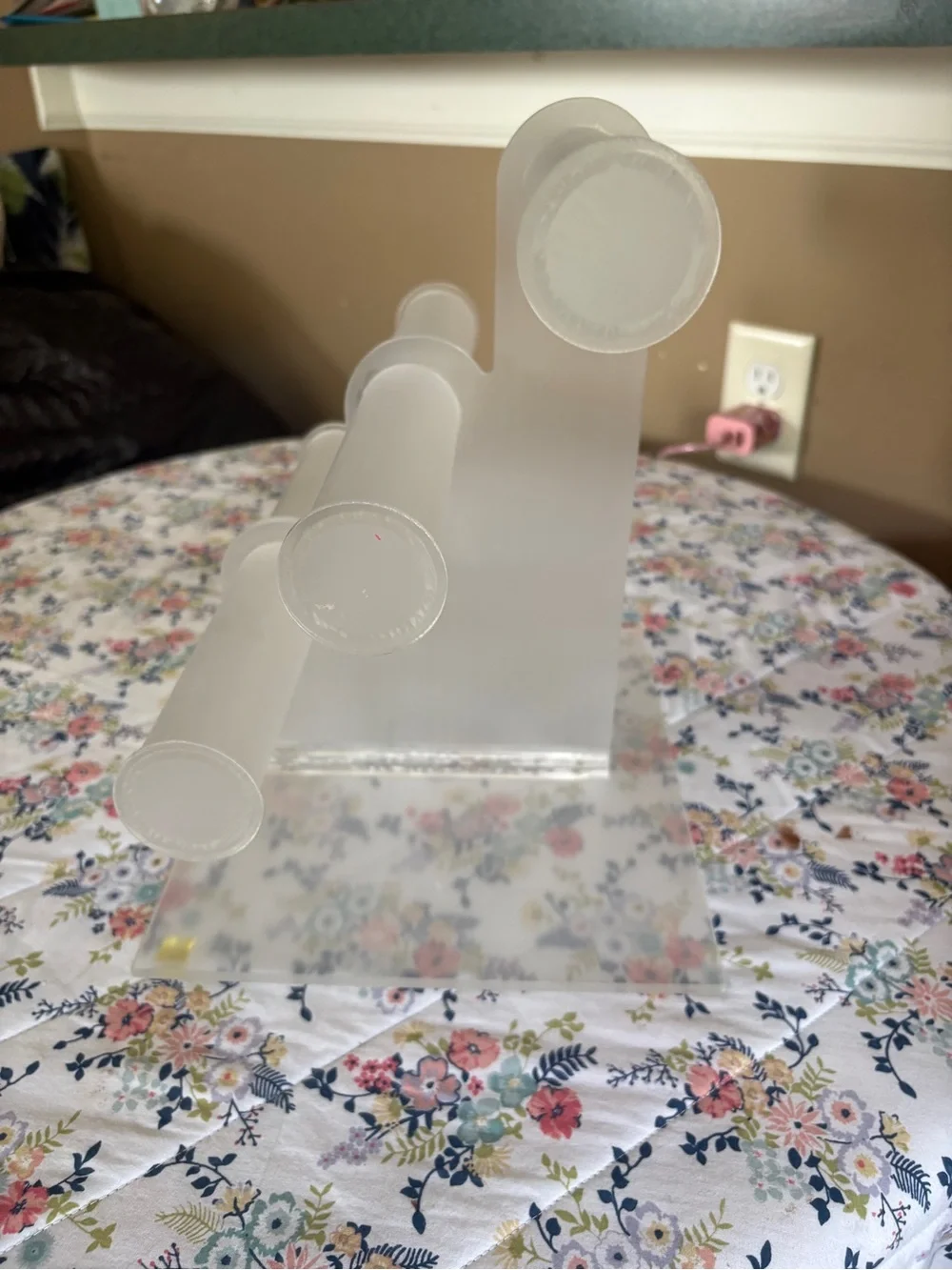 Frosted Acrylic 3-Tier Jewelry Display Stand